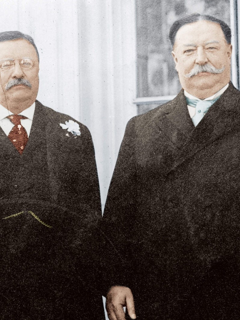 A presidential bromance: Theodore Roosevelt and William Howard Taft