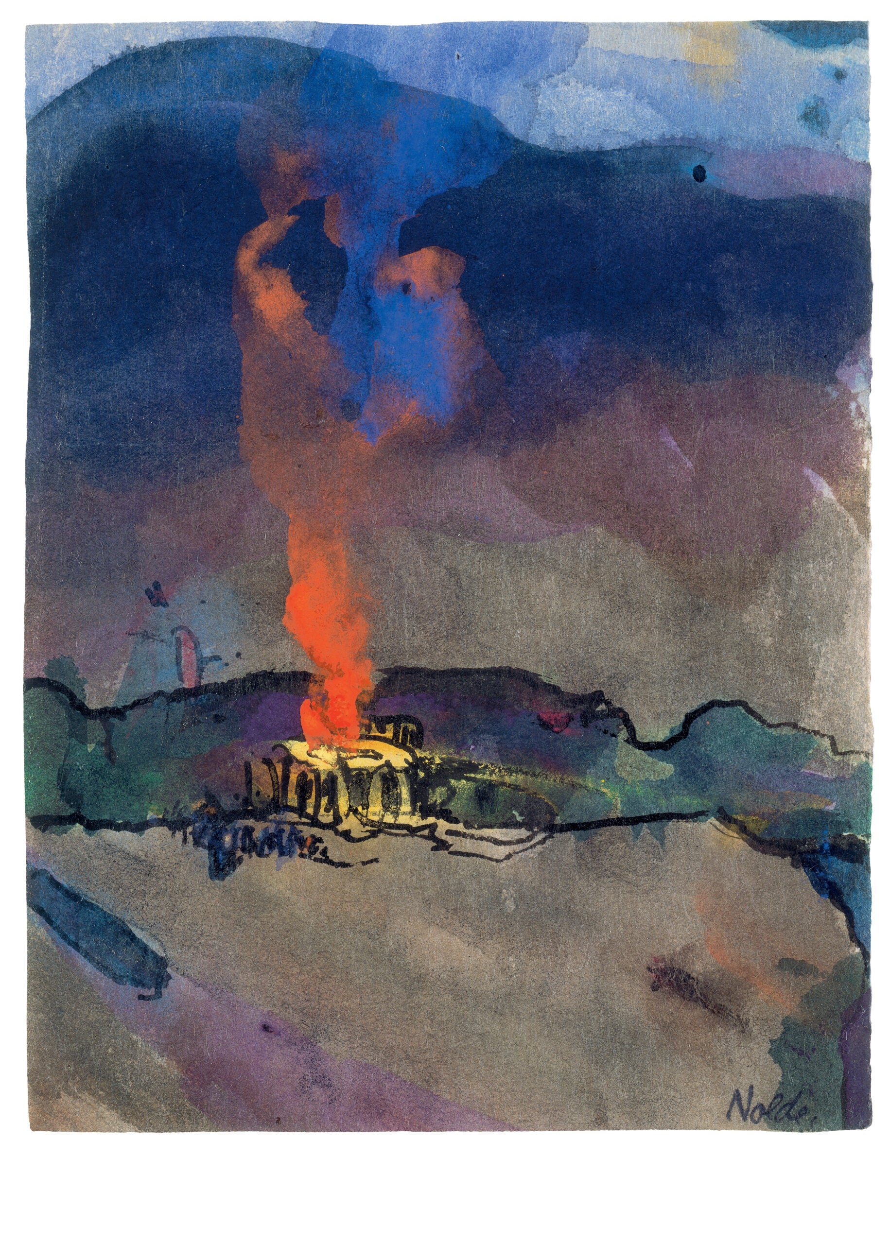 The buried Nazism of expressionist Emil Nolde