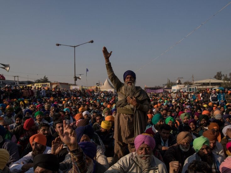 How a farmers’ protest in India evolved into a mass movement that refuses to fade