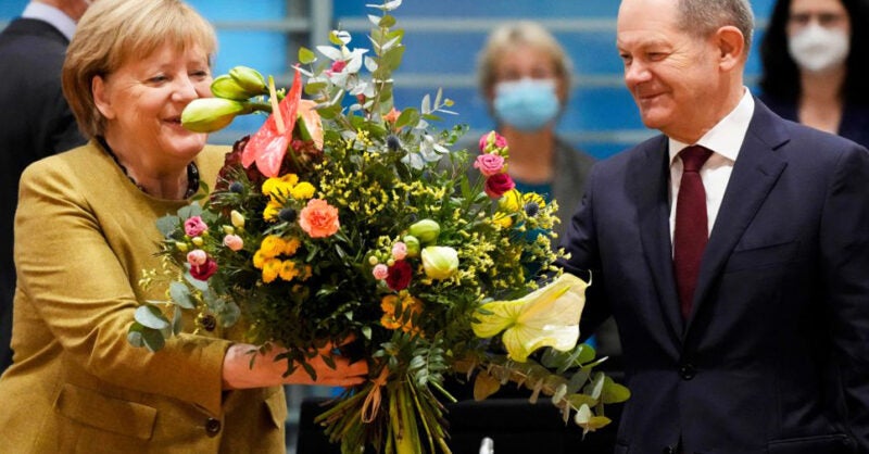 A pragmatic, unflashy former mayor of Hamburg, Olaf Scholz is not usually one for gestures. Yet there were bursts of symbolism in the announcement thi