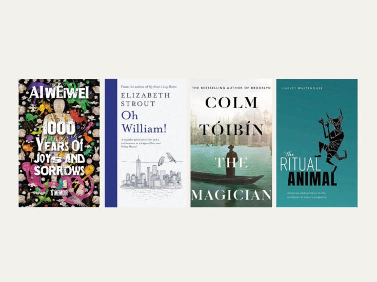 Reviewed in short: New books by Ai Weiwei, Elizabeth Strout, Colm Tóibín and Harvey Whitehouse