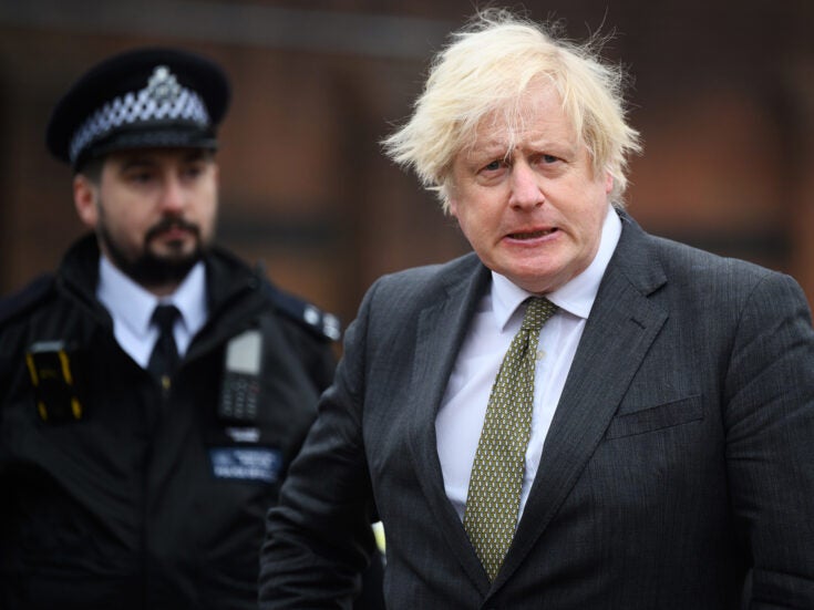 Boris Johnson is finally out of luck