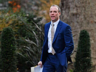 WATCH: Dominic Raab calls No 10 lockdown drinks a “party” – before frantically backtracking