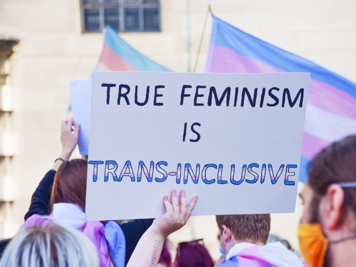 Feminism has been reduced to the transgender debate