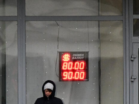 Russian stocks plummet as troops enter Ukraine