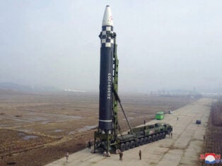 North Korea ballistic missile