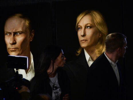 The possibility of a Marine Le Pen victory in France is a boost for Vladimir Putin