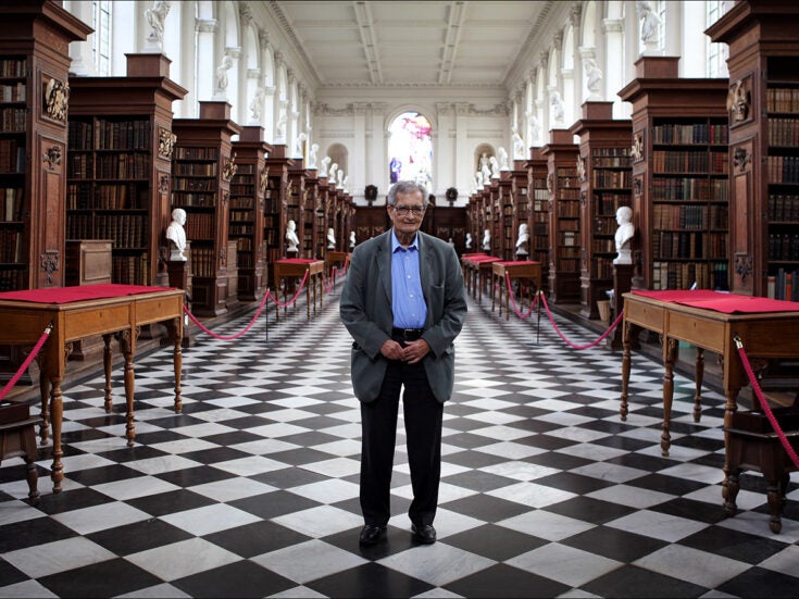 Amartya Sen: “Learning is always an act of imagination”