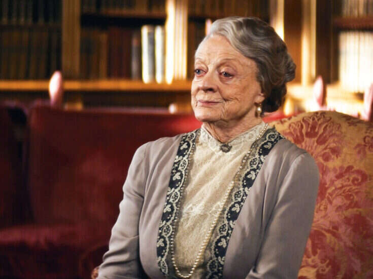 The new Downton Abbey film has luxurious sets, costumes and meals – but the real draw is Maggie Smith