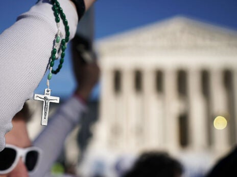 Overturning Roe vs Wade blurs church and state