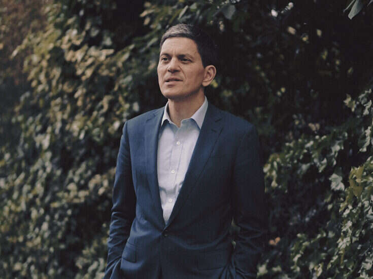 Photo of David Miliband: “Only brilliant people win from the centre left”