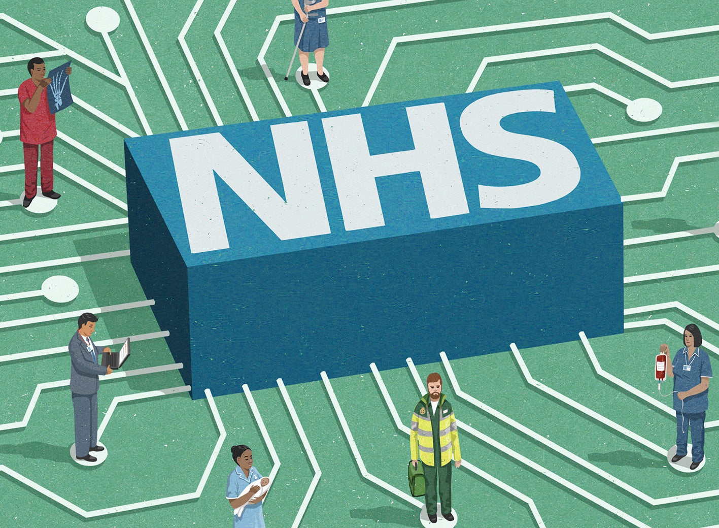 Tech bosses know the real prize is privatising the NHS's future