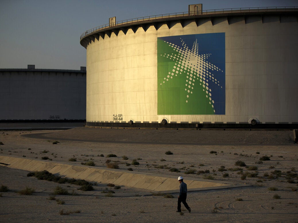 saudi aramco oil refinery