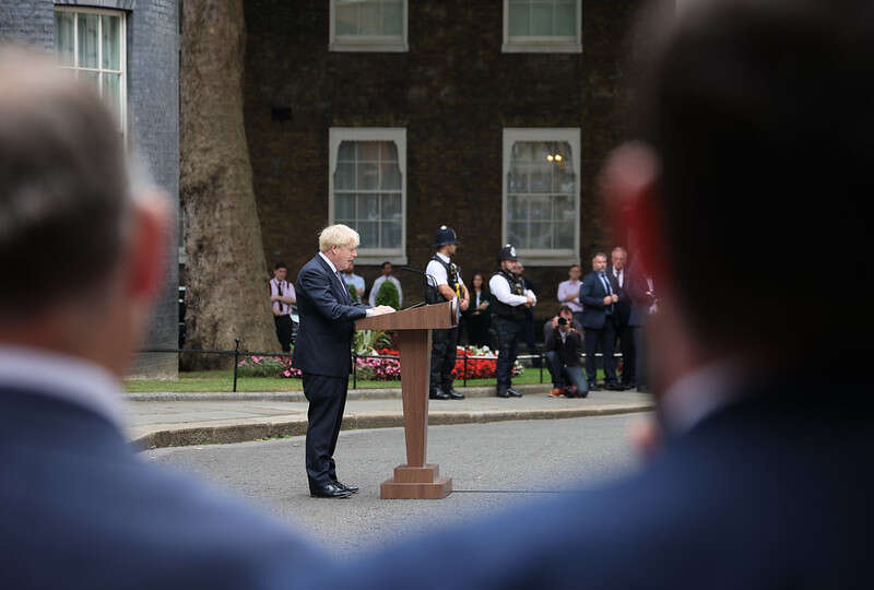 Boris Johnson resignation speech