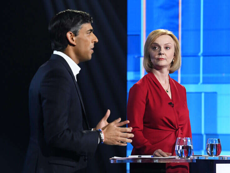 Rishi Sunak will face two opponents in the Tory leadership contest: Liz Truss and Boris Johnson