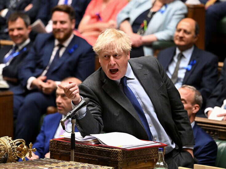 PMQs: Boris Johnson warns that he’ll be back