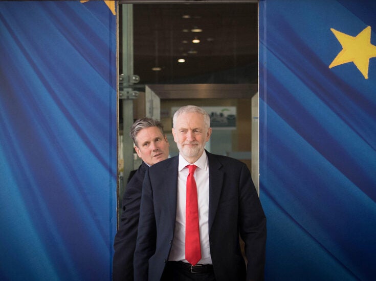 Starmer borrows from Corbyn to fill his blank slate