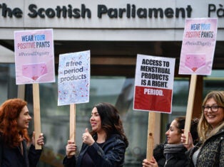 The problem with appointing a man as Scotland's first "period dignity officer"
