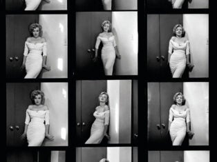 Marilyn Monroe black and white