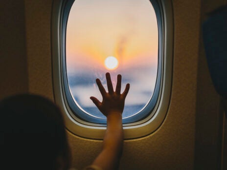 The antidote to the horror of air travel is the wonder of a child flying for the first time
