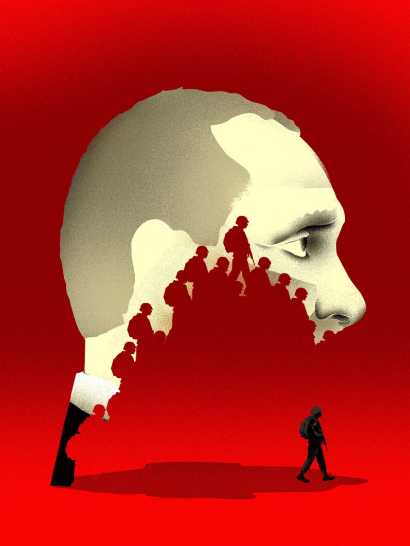 Vladimir Putin graphic