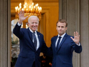 The underlying tension of Emmanuel Macron’s US state visit