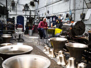 The last bell foundry in Britain