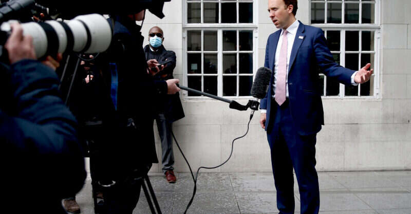 More reality TV bookings beckon for Matt Hancock - Vimarsana News