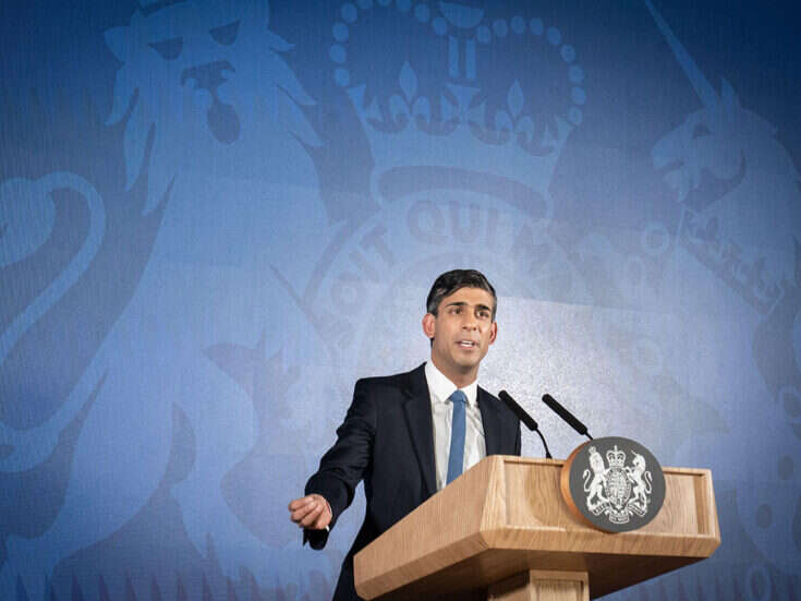 Rishi Sunak’s New Year speech showed how out of his depth he is