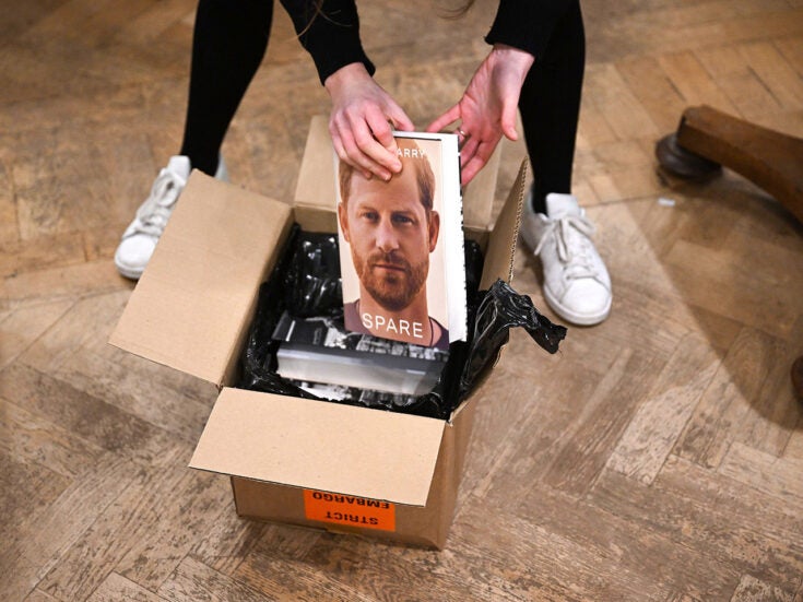 Prince Harry’s Spare breaks UK non-fiction book sales records
