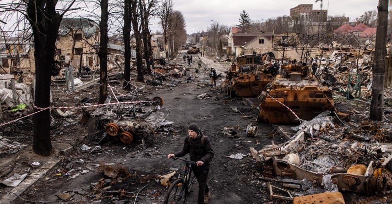 “Nothing prepares you”: a journey through Ukraine at war