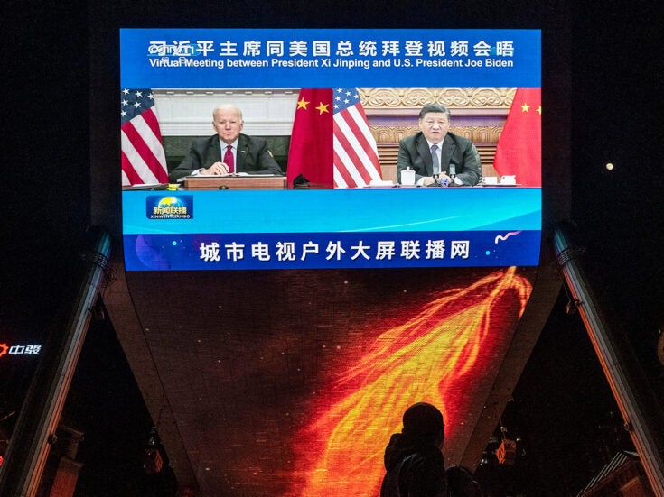 Xi Jinping lashes out at the US