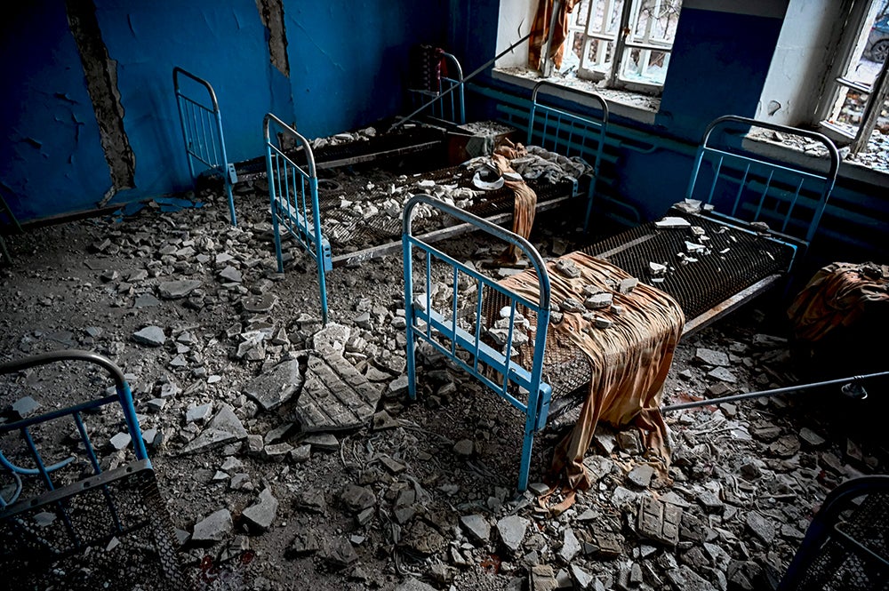 Eastern Ukraine’s surging healthcare crisis 