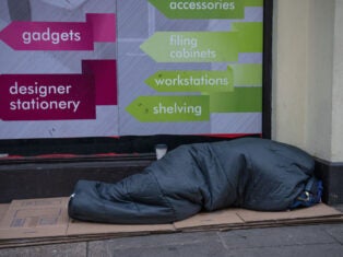 Ending rough sleeping in England is an ambition undermined by policy failures